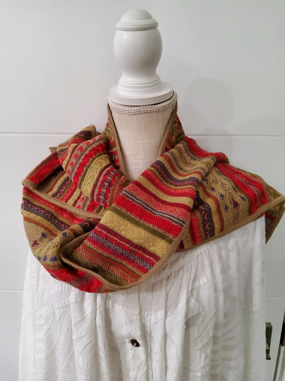 MFH Knit Baby Alpaca Silk Scarf